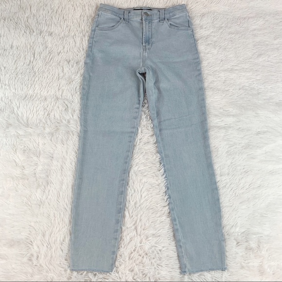 J BRAND Alana High Rise Crop Skinny Jeans Reverie wash light wash - Picture 2 of 11